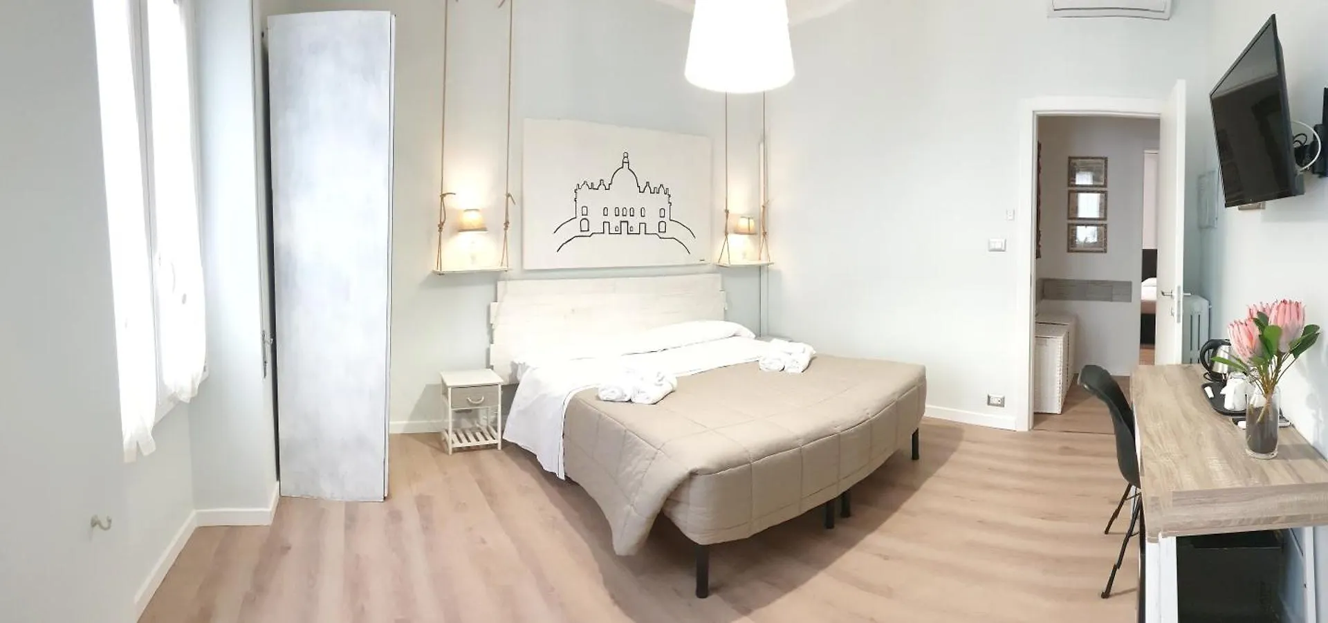 ベッド・アンド・ブレックファスト B&B Aurelia Garden Rooms ローマ